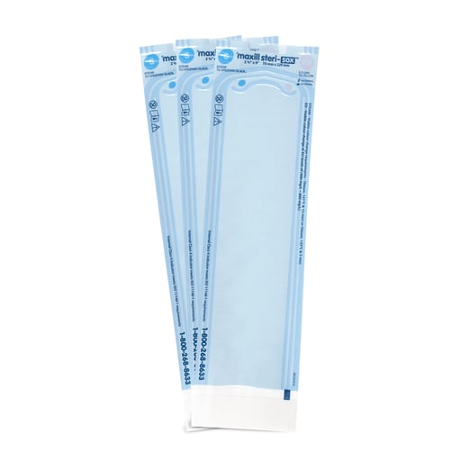 Maxill 60041 Steri-Sox Self-Sealing Sterilization Pouches 2.75 Maxill 60041 Steri-Sox Self-Sealing Sterilization Pouches 2.75